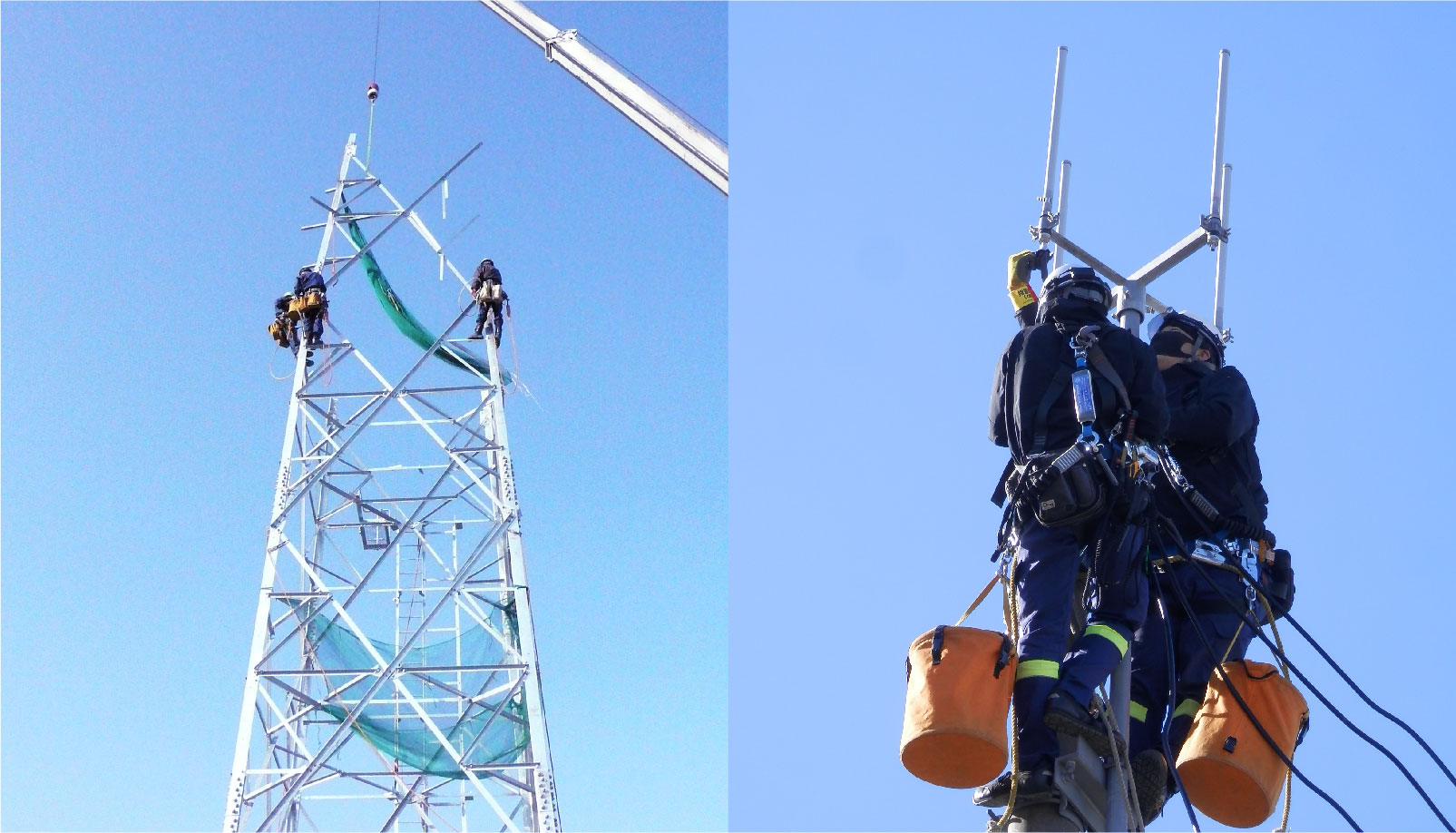 移動体通信アンテナ建設